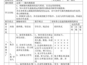 足球跳颠技巧教学教案——从零基础到高级水平的全面指南（通过专业教学，掌握足球跳颠技巧的诀窍）