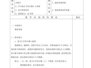 乒乓球技巧指南（以乒乓球技巧打乒乓球教案分享，助你成为高手！）