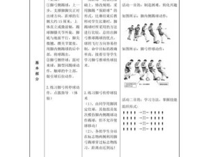 足球过人技巧中学教学设计（培养学生足球过人技巧的教学策略与方法）