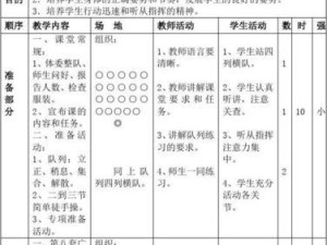 乒乓球初级教学表——打造乒乓球新手的技能指南（掌握基本技巧、提高球艺、享受乒乓球之乐）